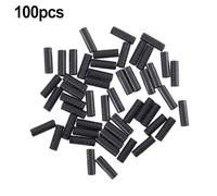 Vilgftyiet 100PCS Bicycle Cable End Caps for MTB & Road Bike - 4mm Shift Line + 5mm Brake Line Tube Caps, ABS Material, Lightweight & Wear-Resistant 100PCS brake