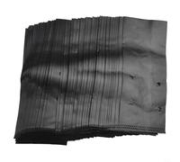 Vilgftyiet 100PCS Nursery Bags for Plants - Plant Growth Bag with Breathable Holes - Black Polythene Plant Pots Plant Grow Bags Potato Bags for Plants Fruit and Flower(17x25cm)