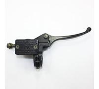 Vilgftyiet 10mm Hydraulic Front Brake Master Cylinder for PRO Trail Dirt Bikes, Right-Side Banjo Fitting, Metal Construction, Black