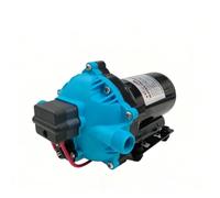 Vilgftyiet 12/24V Self-Priming Diaphragm Pump for Yacht Cleaning, Agricultural Irrigation & Seawater Transfer - Low Noise, Dry-Run Capable NMDP52-G30-60-24