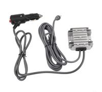 Vilgftyiet 12V/24V to 30V 3.5A DC Power Converter with Car Power Outlet and Switch, IP68 Waterproof Metal Housing for Stable Supply in Vehicle Systems(3-meter DC cable)