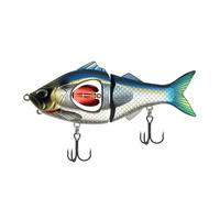 Vilgftyiet 13.5 cm 35 g Slow-Sinking Swimbait with Propeller Tail & Jointed Body for Freshwater Fishing - Bass Pike Perch Trout 6#