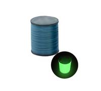 Vilgftyiet 150D Polyester Fishing Binding Line for Fly Tying - Hand-Made DIY Assist Hook Thread with Luminescent Colors, 100m per Roll A