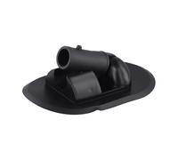Vilgftyiet 180-Degree Rotating PVC Mounting Base for Inflatable Boat, Kayak, Canoe & Dinghy - 12.2 x 7.7 cm, 65 g, Black