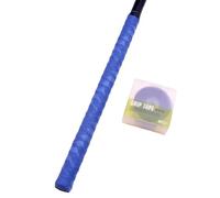 Vilgftyiet 2.1m Anti-Skid Fishing Rod Grip Strap for Rod Building & Repair - EVA + PU Shock-Absorbing, Self-Adhesive Wrap for Tennis, Badminton, Bike Handlebars dark blue