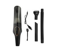 Vilgftyiet 2-in-1 Cordless Handheld Vacuum Cleaner with 100W Powerful Motor for Hard Floors, Carpets and Pet Hair, USB Charger Included B-Black