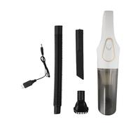 Vilgftyiet 2-in-1 Cordless Handheld Vacuum Cleaner with 100W Powerful Motor for Hard Floors, Carpets and Pet Hair, USB Charger Included B-White