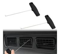 Vilgftyiet 2-Piece Dashboard Removal Tool Set for Mercedes-Benz SL R107/R129 Roadster and Coupe W114/W115 Models, Carbon Steel and Plastic Construction, 185mm Hook Length