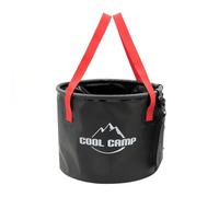 Vilgftyiet 20L Folding Water Bucket for Camping, Hiking & Outdoor Use - Heavy-Duty 500D PVC, Lightweight 300g, Collapsible Wash Basin with Stand-Up Design