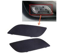 Vilgftyiet 2PCS Black ABS Clip-On Car Interior Door Handle Armrest Pull Pocket Cap Cover for Honda CR-V 2012-2016 (OEM Fit, Part Nos. 83506-T0A-A01ZA & 83556-T0A-A01ZA)