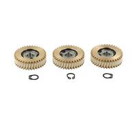 Vilgftyiet 3-Pack Helical Planetary Gear for Electric Bikes, 36T 38.5 x 11 mm with 608 Bearings, Nylon/Steel/Steel+Plastic/Copper+Plastic Options, Lightweight 21g per Gear