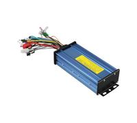 Vilgftyiet 36V-84V Brushless Controller 1500W Intelligent 2-Mode Sine Wave for E-for Bike, Aluminum Alloy Housing with 15 MOS, 34A-40A, 215x88x48mm, Blue