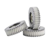 Vilgftyiet 3pcs 36T Helical Planetary Gear for Electric Bikes, 38.5x11mm Steel+Plastic with 608 Bearings, Folding E-Bike Replacement Component Steel Plastic