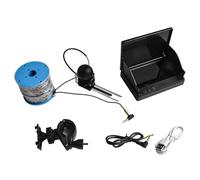 Vilgftyiet 4.3 inch 12-25V IPS HD Screen Fish Depth Finder with 220° Wide-Angle Camera, 6000mAh Battery, 30m Cable for River Sea Boat Ice Fishing