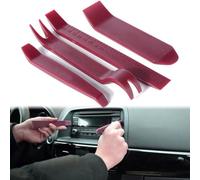 Vilgftyiet 4-Pack for Universal Car Door Trim Panel Clip Removal Tool for Dash Radio Stereo Installation & Refitting - Plastic Pry Tool Set Compatible with Most Vehicles