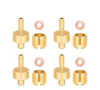 Vilgftyiet 4PCS Copper Oil Needle Olive Head Spacer for HOPE TECH3 V4 E4 X2 Mountain for Bike Hydraulic Disc Brake, Compatible with HOPE Series Brake System