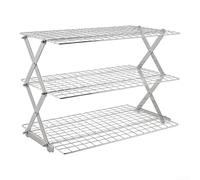 Vilgftyiet 5-Tier Heavy Duty Iron Spice Rack - Sturdy Non-Adjustable Display Shelf for Kitchen Organization & Cooling Baked Goods - Space-Saving Design(silver 3 layers)
