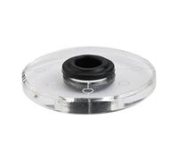 Vilgftyiet Acrylic Billiards Aim Trainer Cue Assist Tool for American Pool Cues - Aiming Practice Device with 8 Offset Points, Lightweight & Portable for Novice Players