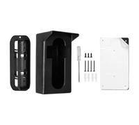 Vilgftyiet Adjustable Rotatable Video Doorbell Bracket for Inward-Opening Doors - Compatible with for Ring, Nest, for Arlo, and Other Major Brands, ABS Weather-Resistant, 8.5 x 7.8 x 15.6 cm, Black