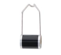 Vilgftyiet Aluminium Alloy Front Light Bracket for Brompton Folding Bikes - 85.5 x 38 mm, Anodised Black or Red, Tight-Fit Bike Light Holder Black and White