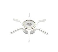 Vilgftyiet Aluminum Alloy Baitcast Reel Brake Unload Wrench, 60mm Diameter for Metanium/Antares DC/Curado SLX Series, Six Star Drag Tool Compatible with for DAIWA Models