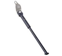 Vilgftyiet Aluminum Alloy Left Kickstand for 16-inch Folding Bikes - Quick Release Compatible with Dahon K3 PLUS, Mini 349 - Non-Slip Stainless Steel Base Black