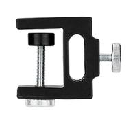 Vilgftyiet Camping Lantern Stand Clip - Adjustable C-Clamp Holder for Light Poles, Ring Lights & Cameras, Compatible with Desktops, Tables & Workbenches, Black Style A