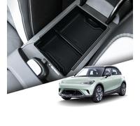 Vilgftyiet Car Armrest Storage Box for Smart 2023-2024 Models - ABS Interior Center Console Organizer with Direct Installation, Black