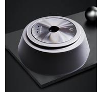 Vilgftyiet Car Aroma Diffuser for Most Vehicles - Long-Lasting Fragrance Air Freshener with USB Power, Aluminum Alloy + PP Construction, Dark Gray, Direct Installation