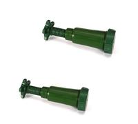 Vilgftyiet Carp Fishing Feeder Bait Maker for Groundbait & Softened Pellets - PP Construction, 130x60x54mm, Green, 1-Pack 2pack