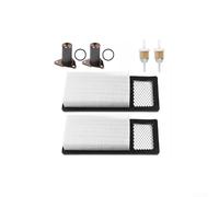 Vilgftyiet Cart Filter Kit (8-Piece) - Compatible with 1992-2006 295cc/350cc 4-Cycle Engines - Includes 2 Air, 2 Oil & 2 Fuel Filters + 2 Spark