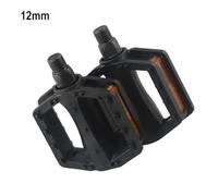 Vilgftyiet Children's Bicycle Pedals - 12mm/14mm Flat Bike Pedals with Anti-Slip Studs, Sealed Lubricated Bearings & Reflective Plates for Kids Cycling 12mm