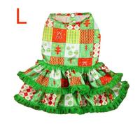Vilgftyiet Christmas Tree Pet Costume Green Holiday Fancy Dress S-XL | This green Christmas tree costume turns your pet into a festive favourite for holiday parties and winter celebrations.