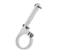 Vilgftyiet CNC Aluminum Alloy Shifter Adapter Base for Brompton for Bicycle, Lightweight Transmission Bracket Compatible with Brompton Folding for Bike, Black