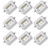 Vilgftyiet Compact Lightweight Satellite Signal Meter for Digital Strength Measurement, with Internal 22Khz Light, Lightweight, Pocket-Sized for TV or Dish Network Reception Setup(9)