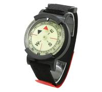 Vilgftyiet Compass for Diving with Glow-in-The-Dark Dial and Magnetic Adjustable Wrist Strap, Waterproof to 50m, Wide Viewing Window for Outdoor Hiking and Navigation