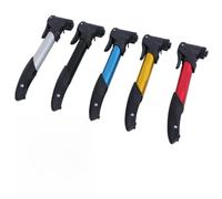 Vilgftyiet Compatible with Presta Schrader Valves, Stainless Steel Tube, 21-28cm Extendable Air Pump for Road Mountain E-Bikes, Motorcycles, Air Mattresses, Balls