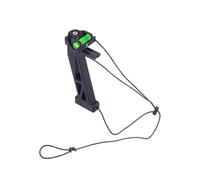 Vilgftyiet Compound Release Trainer with Level Indicator for Posture Correction, Archery Training Equipment with Horizontal Bubble, Black, 14x6x2cm