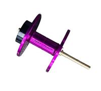 Vilgftyiet DAIWA Tatula HD200 & Tatula Type HD Baitcasting Reel Spool - CNC Machined Aviation Aluminum Alloy, 35.8 mm Diameter, 15 g, Red/Gold/Black/Purple purple