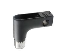 Vilgftyiet Dashboard Base Seat for Xiaomi M365 Pro Electric Scooter, Aluminum Alloy Forehead Panel with Pull for RING, Black, 11.5 x 11 x 3 cm