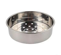 Vilgftyiet Deepened Stainless Steel Rice Cooker Steamer, 304 Grade Thickened Basket for Uniform Heating, Fits Various Pots and Woks, for ideal for Steaming Buns and Vegetables, 20cm Silver(20CM)