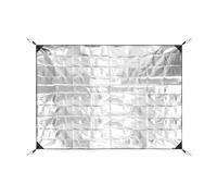 Vilgftyiet Double-Sided Aluminum Film Camping Mat for Outdoor Hiking and Picnics, Waterproof and Moisture-Proof PE + Aluminum Foil Mattress Pad, 70x200cm to 180x200cm