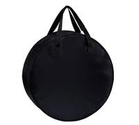 Vilgftyiet EV Car Charging Cable Storage Bag for Camping & Hiking - 1680D Oxford Cloth Tote with Handle, 37x37x10 cm, Black/Green black side