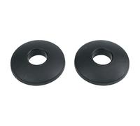 Vilgftyiet Fitness Equipment Accessories Foam End Cap Sealing Sponge Cover for Scooter - ABS Plastic, 65x25mm / 65x10mm / 80x21.5x30mm / 85x50mm / 88x20mm, 2-Pack, Black 88x20MM