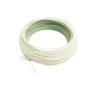 Vilgftyiet Fly Fishing Saltwater Main Line - Nylon WF6F to WF10F Weight-Forward Floating Fly Line, 100 ft, Green/Cream (WF6F)