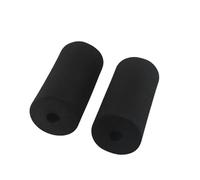 Vilgftyiet Foot Foam Pads for Leg Extension Machines and Weight Benches - High-Density Foam Roller Replacement, 170 x 80 x 20 mm, 2-Pack or 4-Pack, Black 2PCS