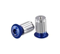 Vilgftyiet for Bicycle Handlebar End Plugs 32mm x 18mm for Mountain and Road for Bike, Lockable Aluminum Alloy Grips, Lightweight Wear-Resistant Expansion Caps, Black