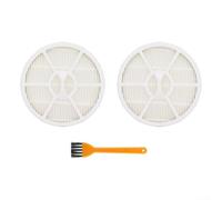 Vilgftyiet For Karcher VC3 Vacuum Cleaner Filter Replacement Set 1.198-125.0, 2.863-238.0 With Cleaning Brush, High-Efficiency Dust Filtration For Extended Motor Life, Washable Design