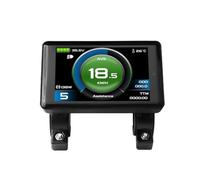 Vilgftyiet for KT Ebike Display TF-02H 36V 48V LCD Instrument Panel with 5-Pin Waterproof Connector, Fault Code & Clear Visibility for Cycling in All Weather