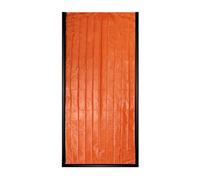 Vilgftyiet for ULTRA Lightweight Waterproof Survival Sleeping Bag for Camping Hiking, Thermal Insulation with PE Aluminum Film, Compact 213x91cm, 115g, for Orange/Green